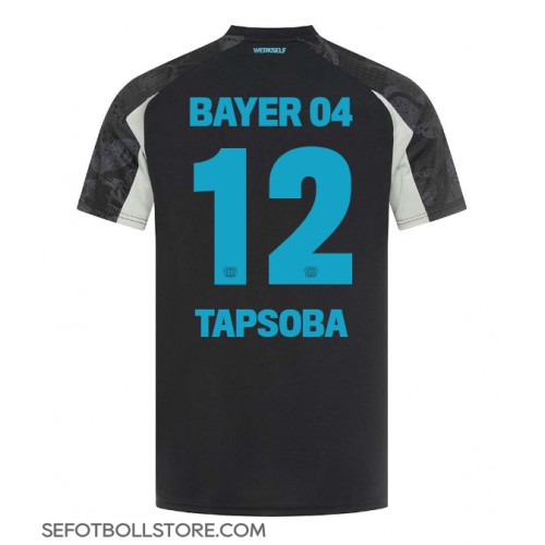 Bayer Leverkusen Edmond Tapsoba #12 Replika Tredje Tröja 2024-25 Kortärmad